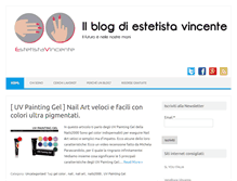 Tablet Screenshot of estetistavincenteblog.com